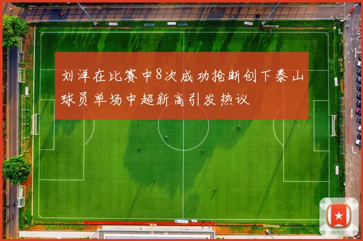 刘洋在比赛中8次成功抢断创下泰山球员单场中超新高引发热议